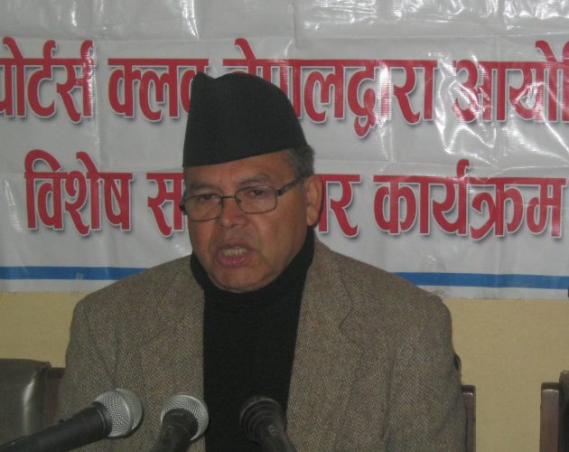 प्रधानन्त्री बाबुराम भट्टराईले राजीनामा दिनुको विकल्प छैनः अध्यक्ष खनाल