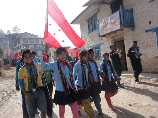 सामुदायिक विद्यालयका विद्यार्थी