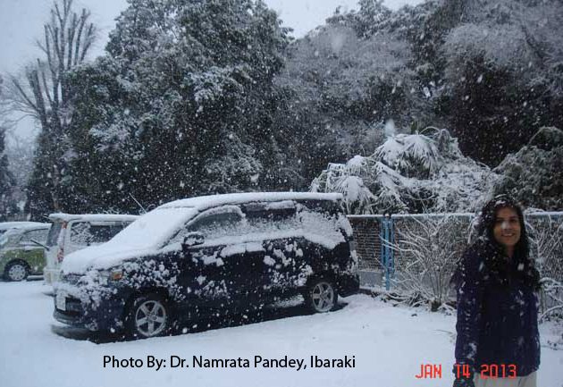 टोकियोमा भारी हिमपात (पाठकहरुबाट प्राप्त फ़ोटोफ़िचरसहित)