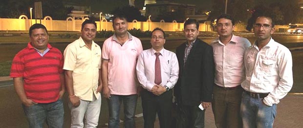 नेपाल पत्रकार महासंघका अध्यक्ष बिष्ट र उपाध्यक्ष भण्डारी युएईमा