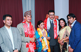 जापानका  लागि नेपाली राजदूत डा. भट्टराई र उपनियोग प्रमुख अधिकारी कार्यकाल पुरा गरी स्वदेश फर्कदैं