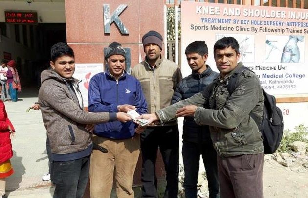 भीरबाट लडेर घाईते भएकालाई कोरियाबाट सहयोग