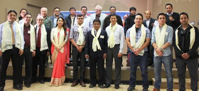 1. felicitation of executive members