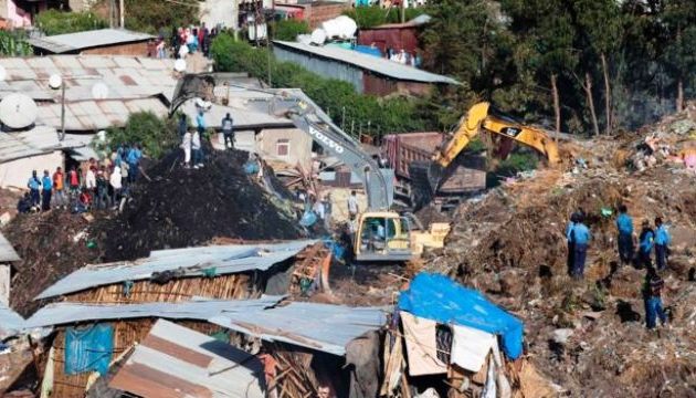 इथियोपियामा फोहोरको डंगुरमा पहिरो, मृत्यु हुनेको संख्या ४८