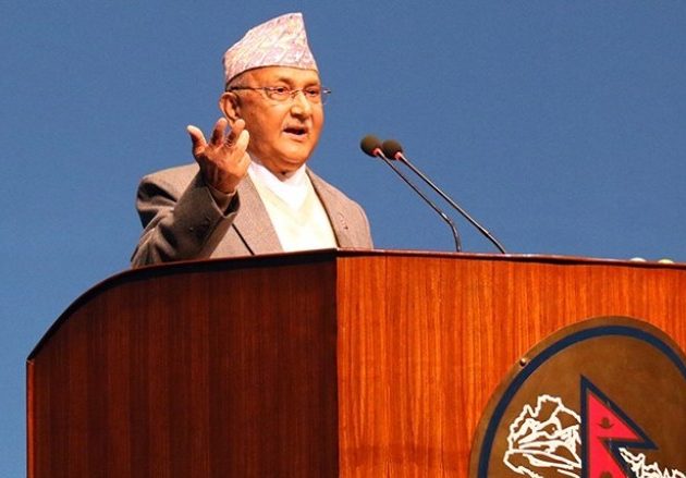 प्रधानमन्त्री ओलीले आज संघीय संसदका दुवै सदनलाई छुट्टाछुट्टै सम्बोधन गर्दै