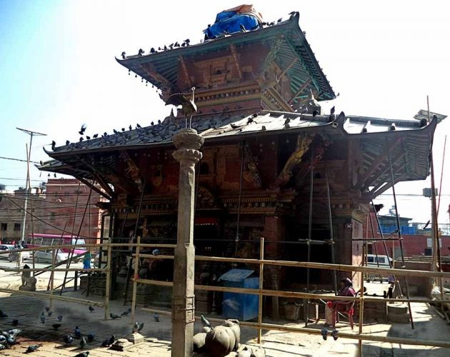पुनःनिर्माण गर्न चाहनेले पाएनन् पशुपति क्षेत्रका सम्पदा