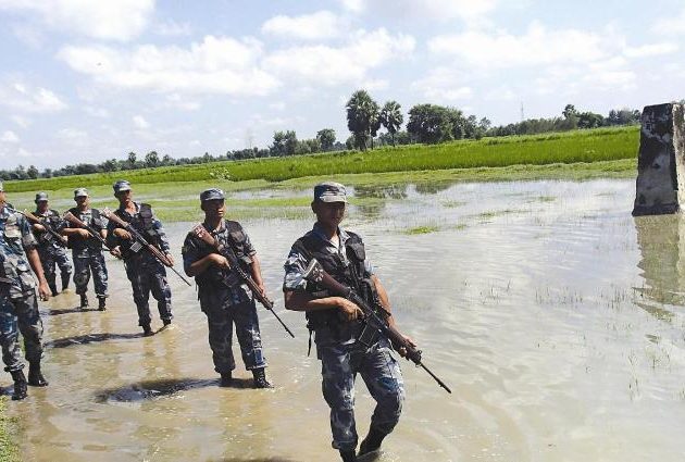 सीमा रक्षाका लागि सशस्त्र प्रहरी खटियो