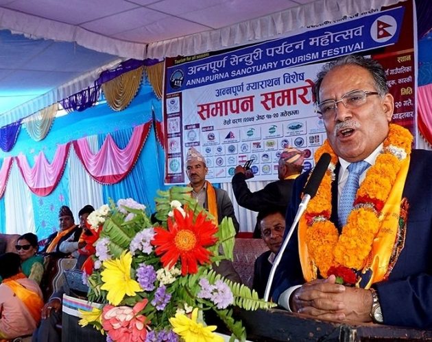 एकताको वाचा पूरा गर्‍यौँ, अब समृद्धि पूरा गर्छौंः अध्यक्ष दाहाल