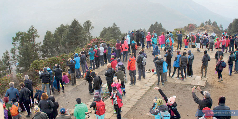 म्याग्दीमा ७२ हजार पर्यटक