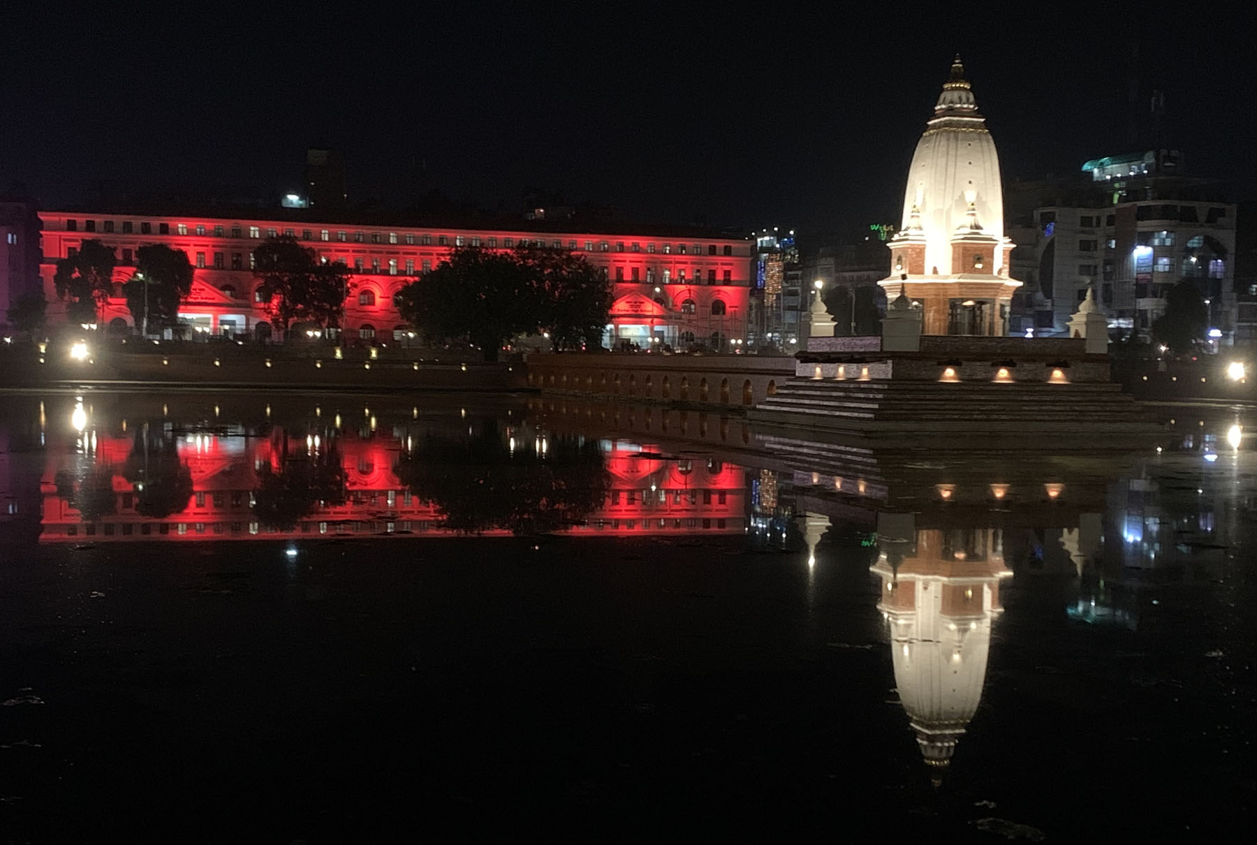 पुनःनिर्माणपछि रानीपोखरी…