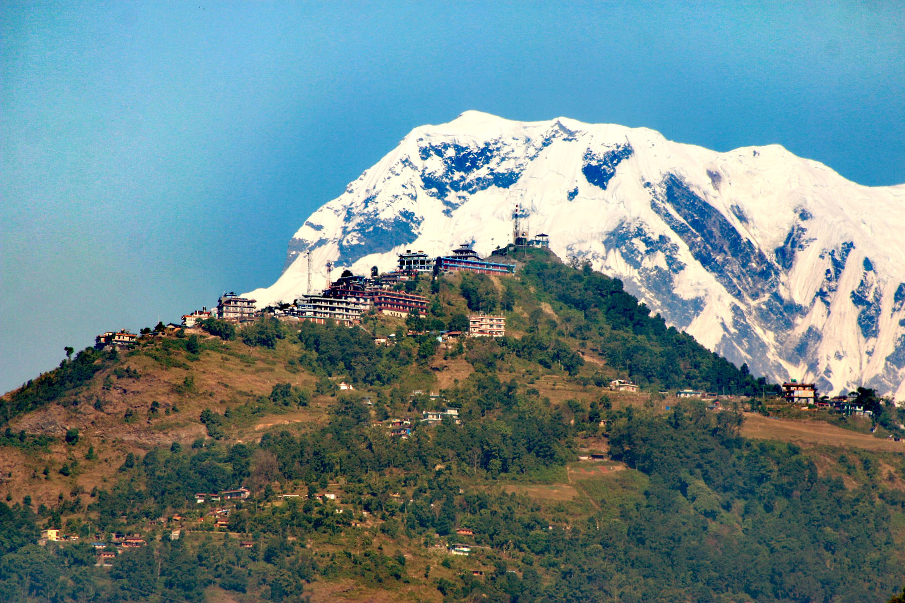 मनोरम हिमश्रृङखला…