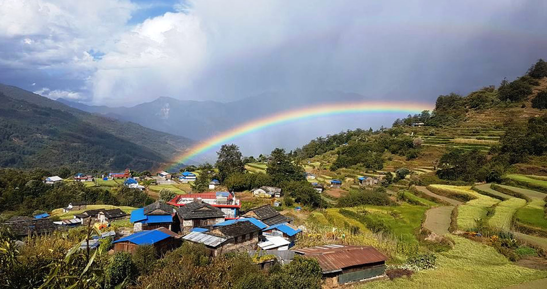 इन्द्रेणीको दृश्य…