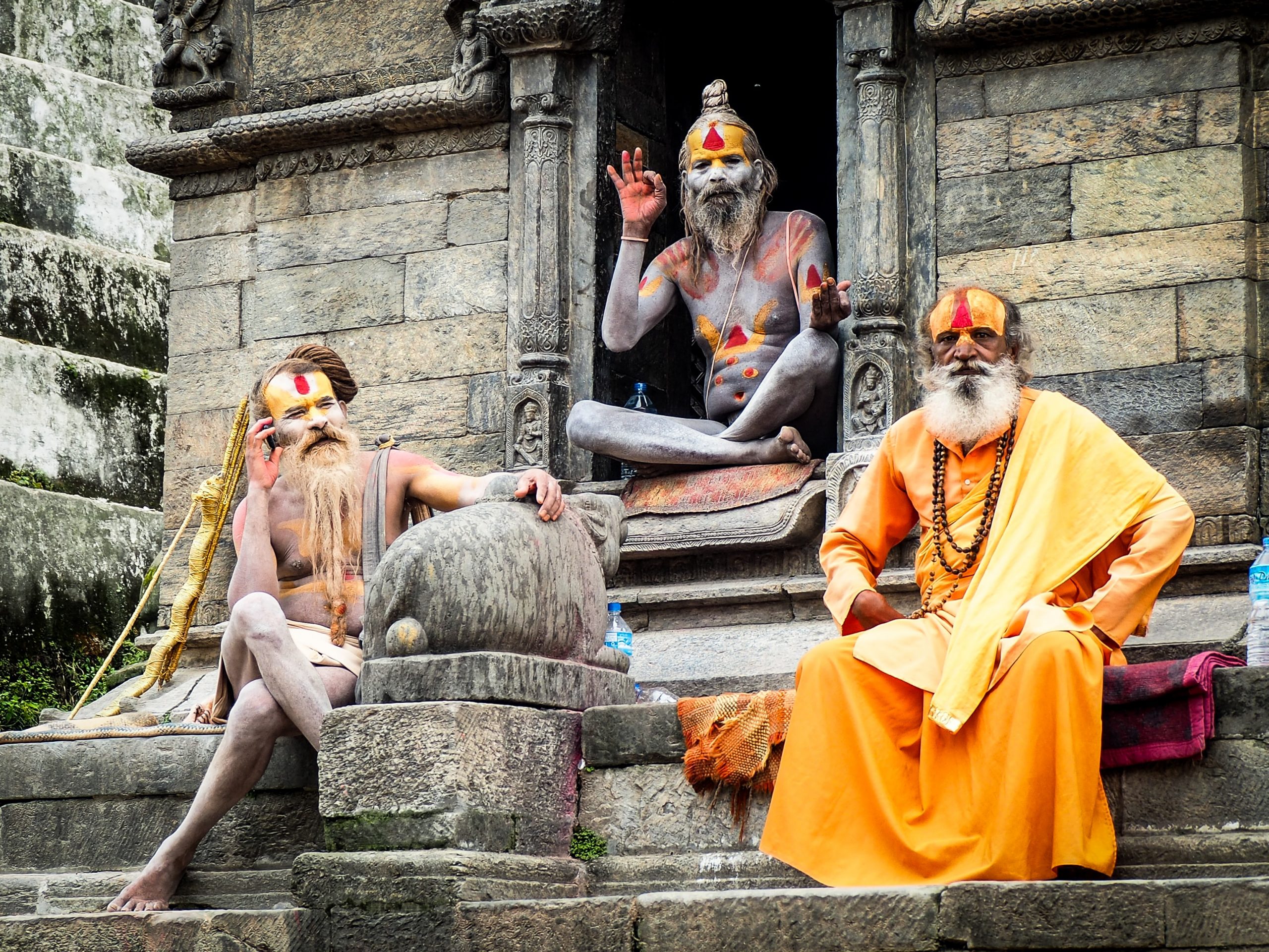 पशुपतिमा शिबभक्तजन हरु……