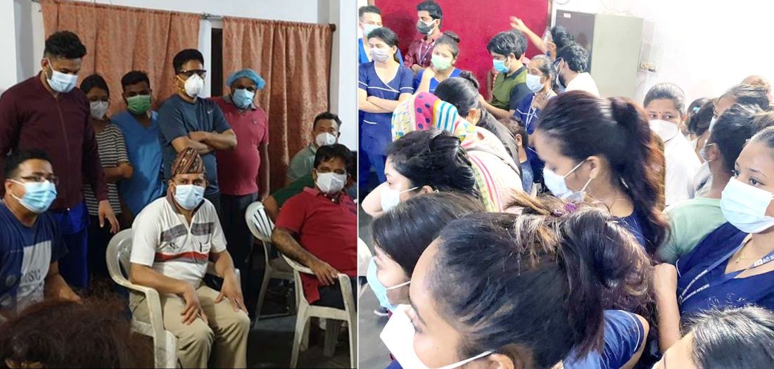 भेरीमा सांघातिक हमला, भाइरससँगै भिडको जोखिममा स्वास्थ्यकर्मी