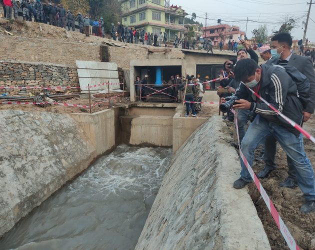 काठमाडौंमा मेलम्चीको पानी अस्थायी रूपमा आपूर्ति बन्द