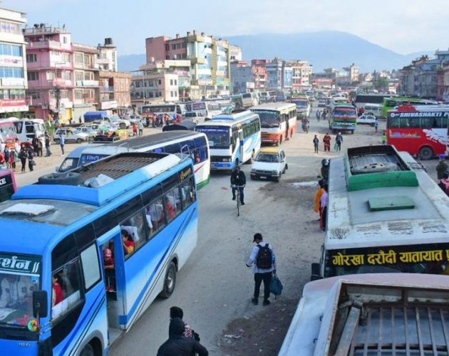 देशभर सार्वजनिक गाडीको नयाँ दर्ता बन्द