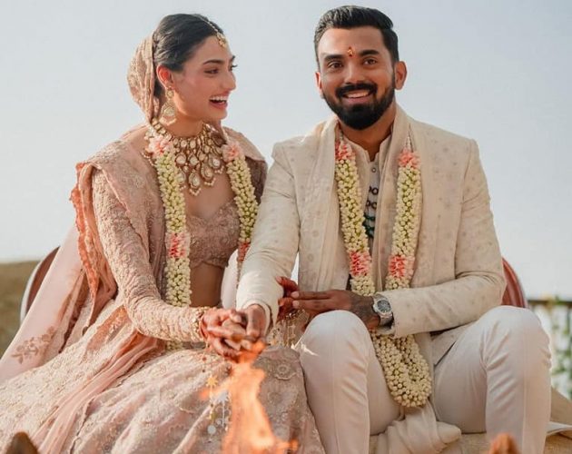 सुनिल शेट्टीकी छोरी अथियाले भारतीय क्रिकेटर केएल राहुलसंग गरिन् बिबाह