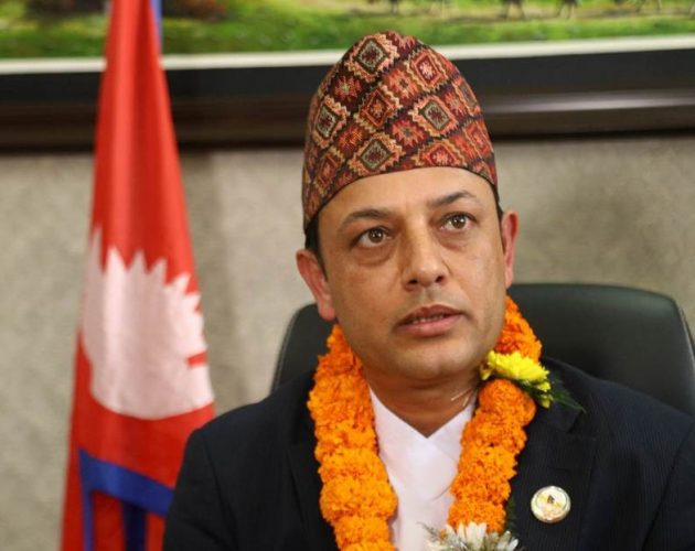 सभामुखमा डीपी अर्यालको उम्मेदवारी दर्ता