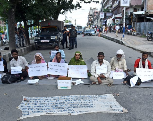 मिटरब्याज पीडितको ‘न्याय मार्च’ पाँचौँ दिनमा, सरकारसँग कानुनी सुधारको माग
