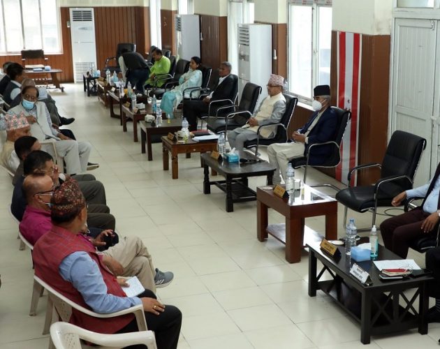 कांग्रेसको केन्द्रीय समिति बैठक आज पनि बस्दै