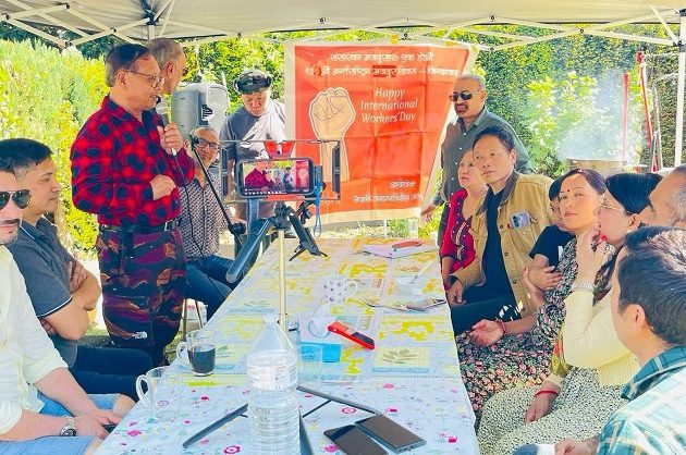 प्रवासी नेपाली श्रमिकको आवाज बुलन्द बनाउँदै जन प्रगतिशील मञ्च बेल्जियम (तस्बिरहरु)
