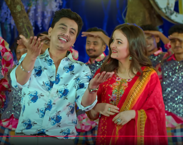 सुनितामीको ‘लाजको पर्दा…’मा पल शाह र आरुशीको दमदार अभिनय (भिडियोसहित)