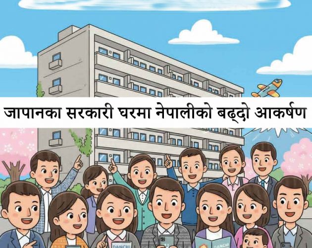 जापानका सरकारी घर (दान्ची) प्रति नेपालीहरूको बढ्दो रुचि