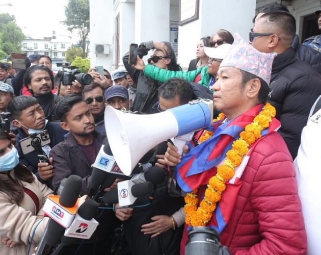 मेयर साम्पाङको ‘श्रम संस्कृति पार्टी’लाई निर्वाचन आयोगद्वारा मान्यता