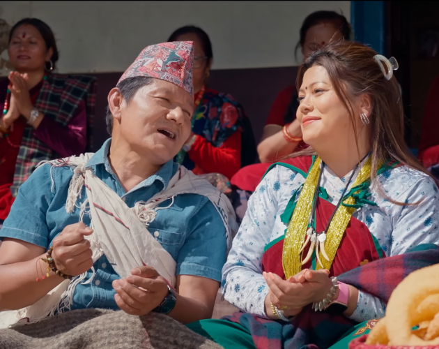 खड्ग गर्बुजा र तृष्णाको स्वरमा ‘शिरमा फुले माया…’ सार्वजनिक,  गीतमा माटोको अर्गानिक सुगन्ध (भिडियो)