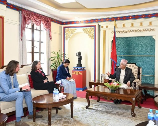राष्ट्रपतिसँग अस्ट्रेलियाली राजदूत जोनस्टनको बिदाइ भेट
