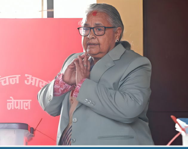 संकट चिर्दै निर्वाचन सफल