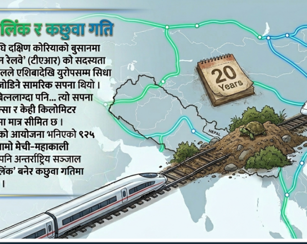 अन्तर्राष्ट्रिय रेल सञ्जालमा किन चुक्दैछ नेपाल ?